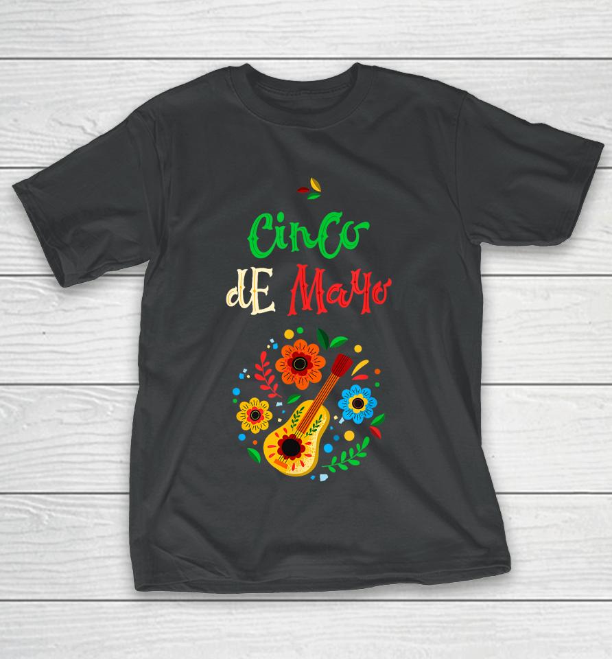 Cinco De Mayo Lets Fiesta Squad 5 De Mayo Mexican Fiesta T-Shirt
