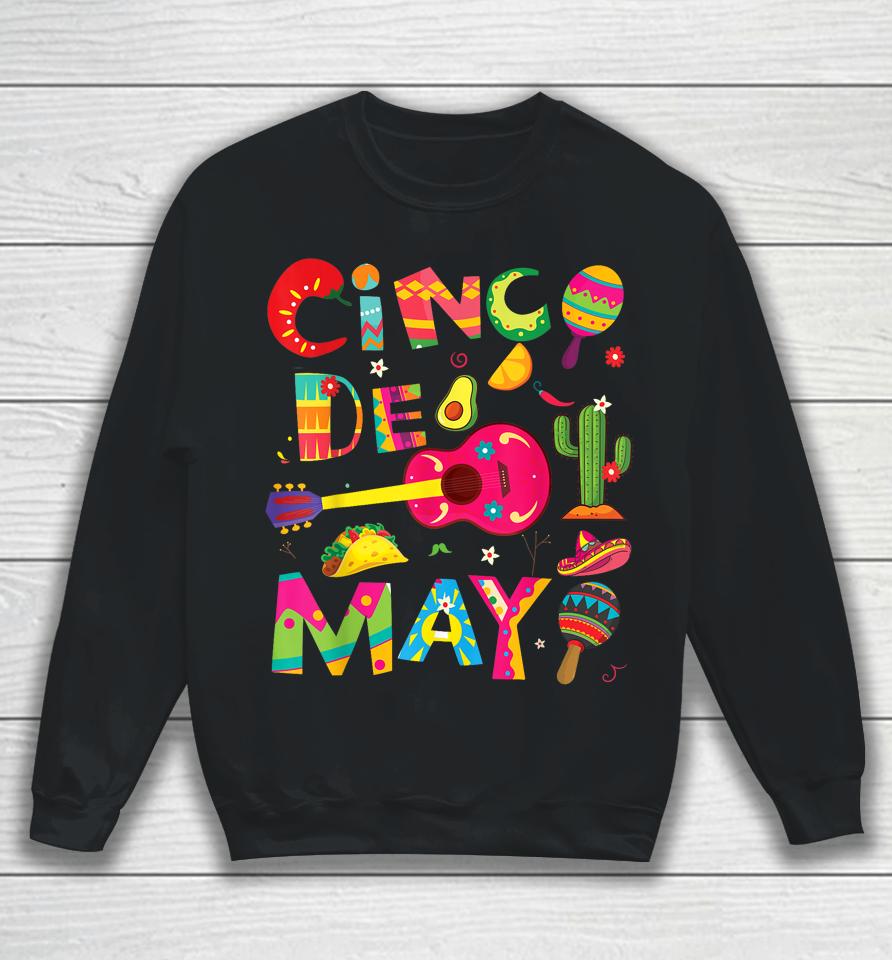 Cinco De Mayo, Men Women Kids Funny Mexican Fiesta 5 De Mayo Sweatshirt