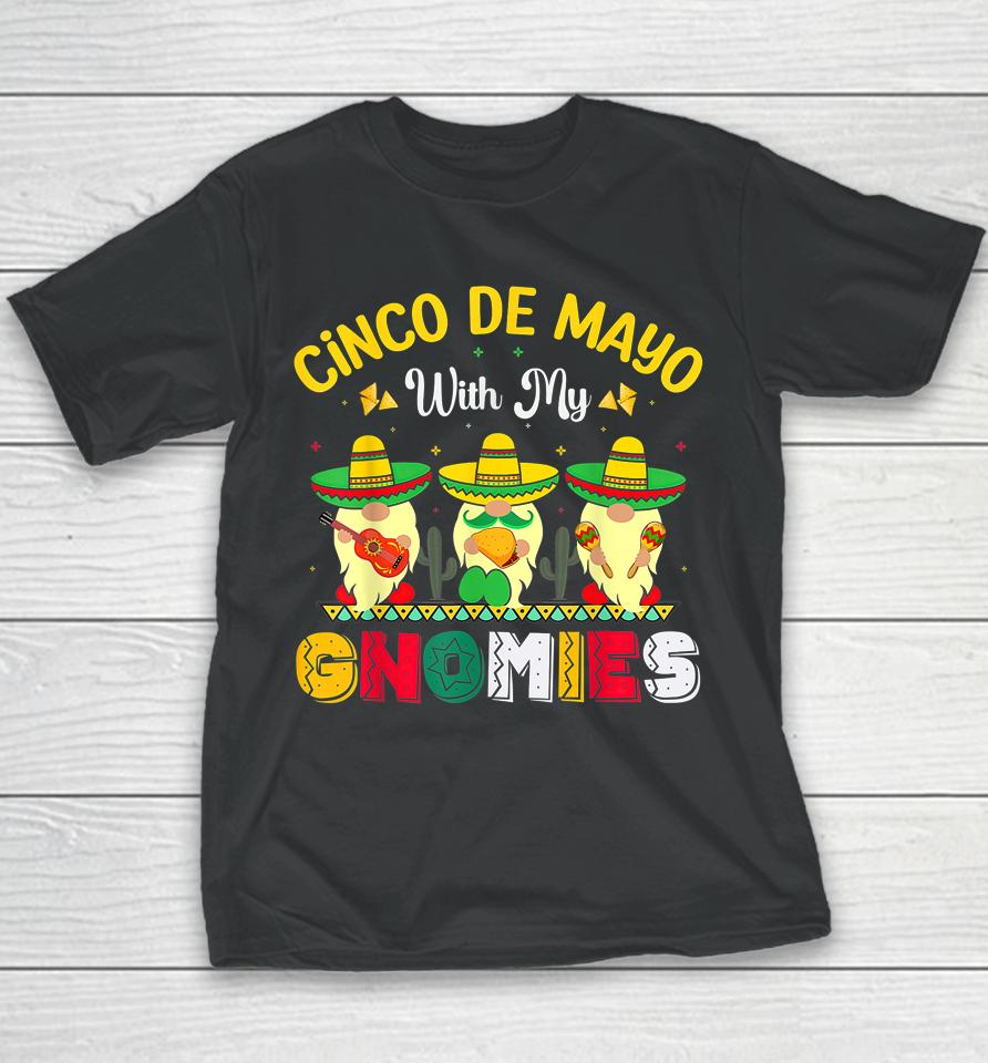 Cinco De Mayo Mexican Fiesta 5 De Mayo Women Men Gnomes Youth T-Shirt