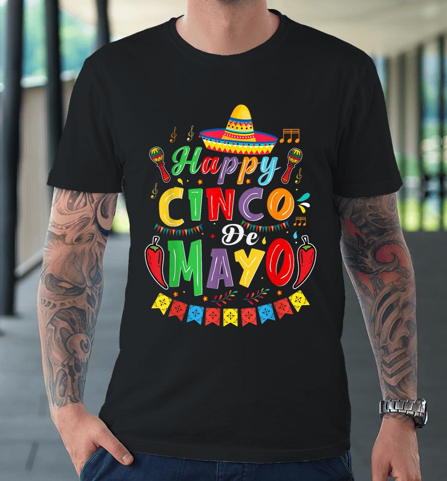 Cinco De Mayo Mexican Fiesta Party Women Men Boys Girls Kids Premium T-Shirt