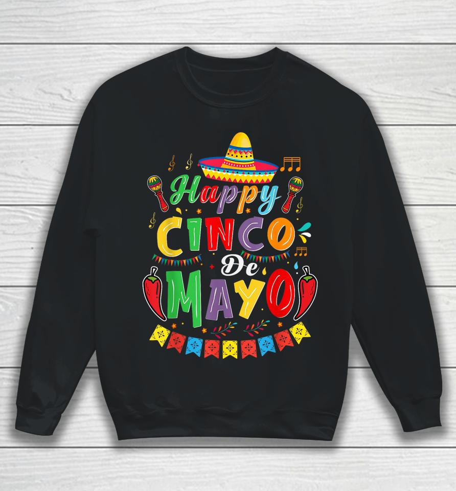 Cinco De Mayo Mexican Fiesta Party Women Men Boys Girls Kids Sweatshirt