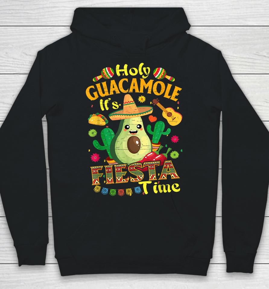 Cinco De Mayo Mexican Holy Guacamole Fiesta Time Hoodie