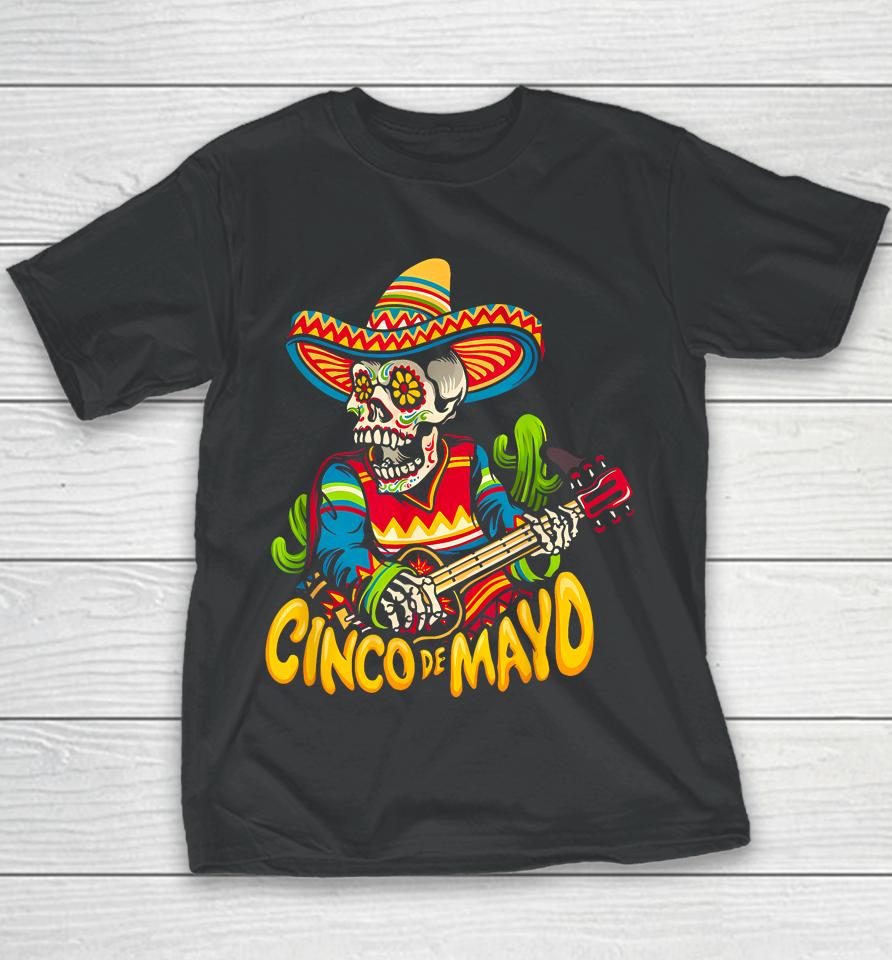 Cinco De Mayo Mexican Lets Fiesta 5 De Mayo Youth T-Shirt