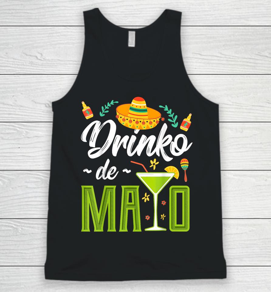 Cinco De Mayo Shirt Drinko De Mayo Fiesta Mexican Unisex Tank Top