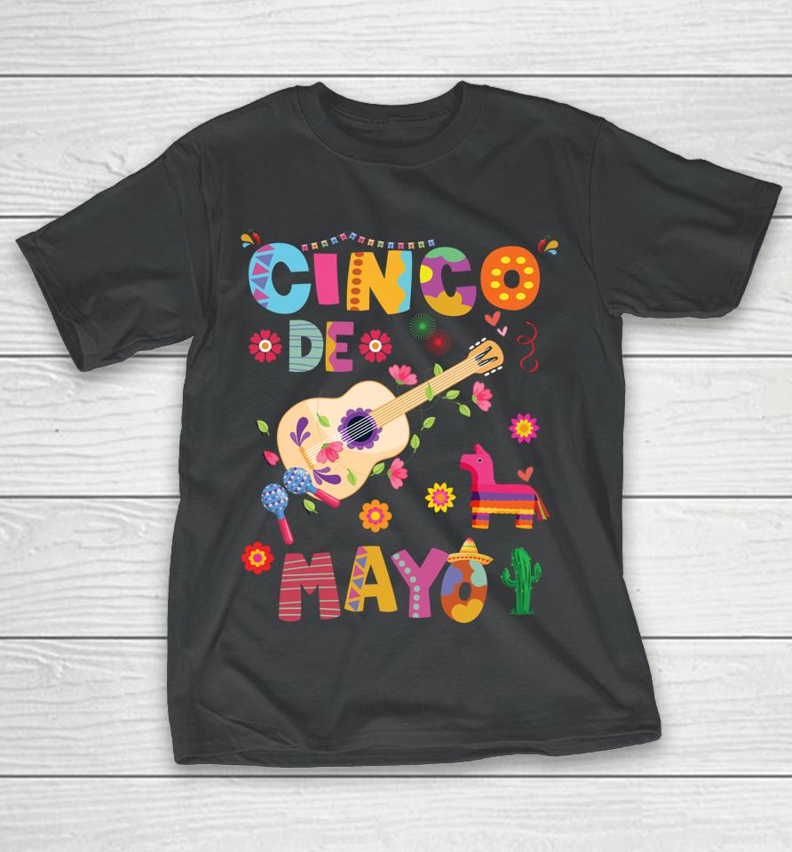 Cinco De Mayo Shirt Mexican Fiesta 5 De Mayo T-Shirt