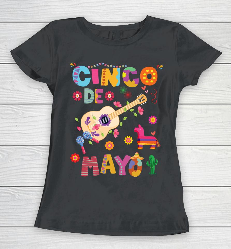 Cinco De Mayo Shirt Mexican Fiesta 5 De Mayo Women T-Shirt