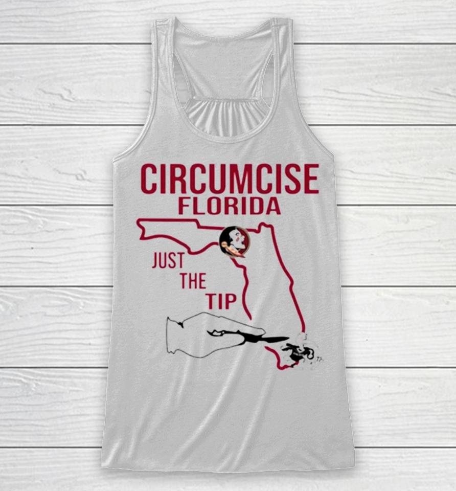Circumcise Florida Just The Tip Racerback Tank