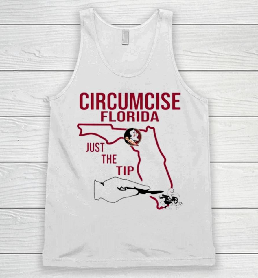 Circumcise Florida Just The Tip Unisex Tank Top