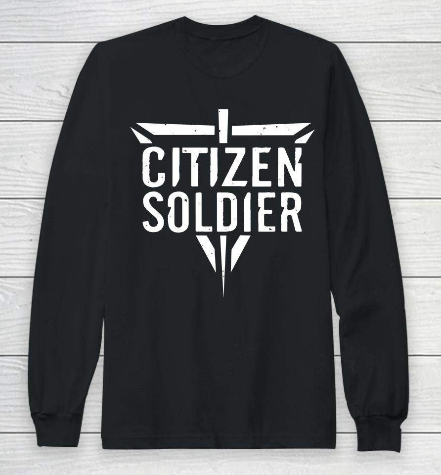 Citizen Soldier Icon Long Sleeve T-Shirt