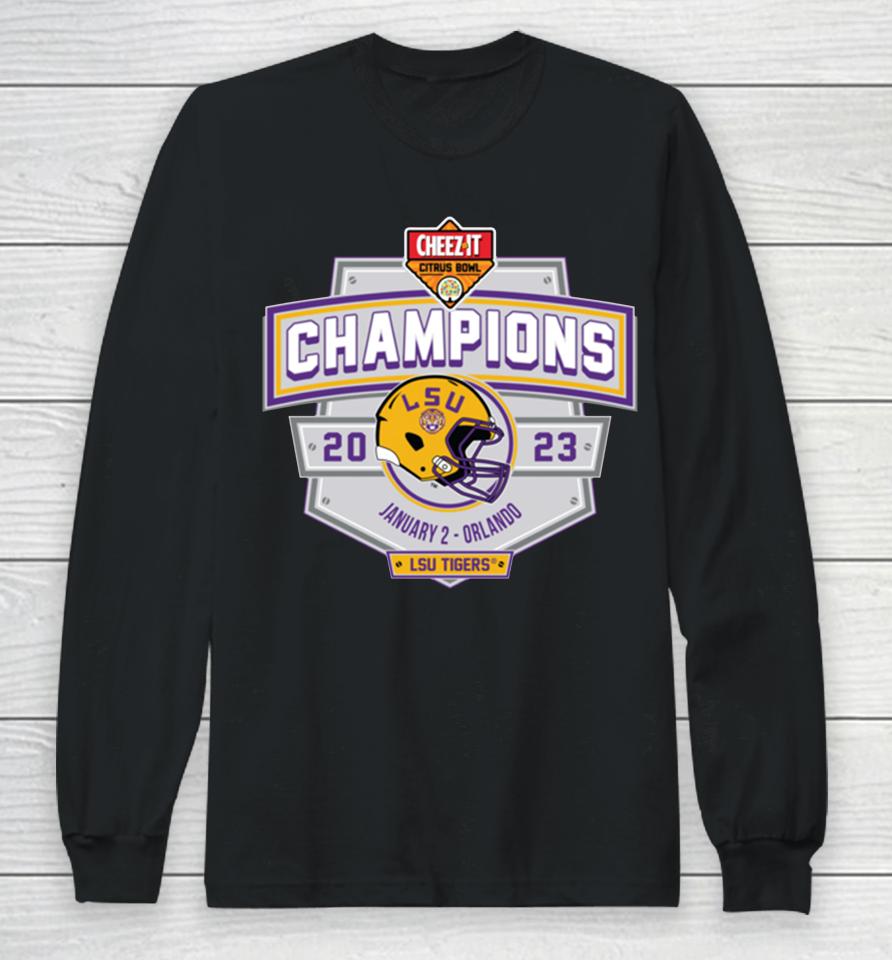 Citrus Bowl Champions Lsu Tigers 2023 Long Sleeve T-Shirt
