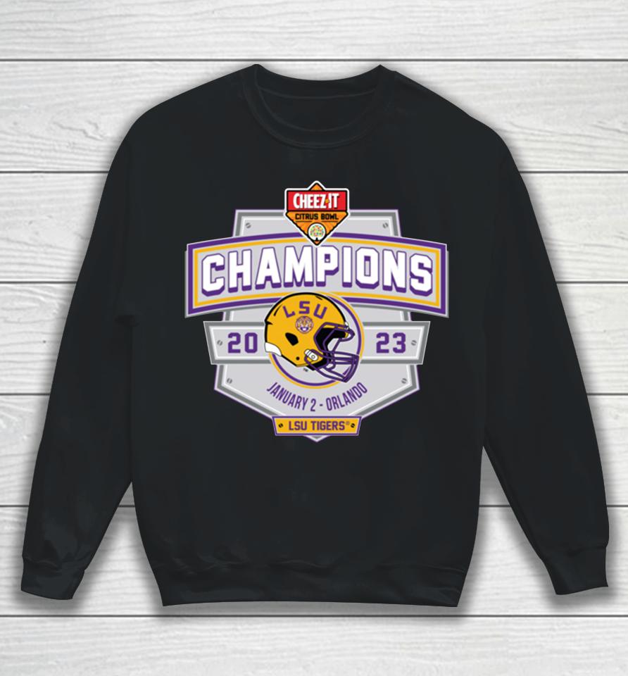 Citrus Bowl Champions Lsu Tigers 2023 Sweatshirt