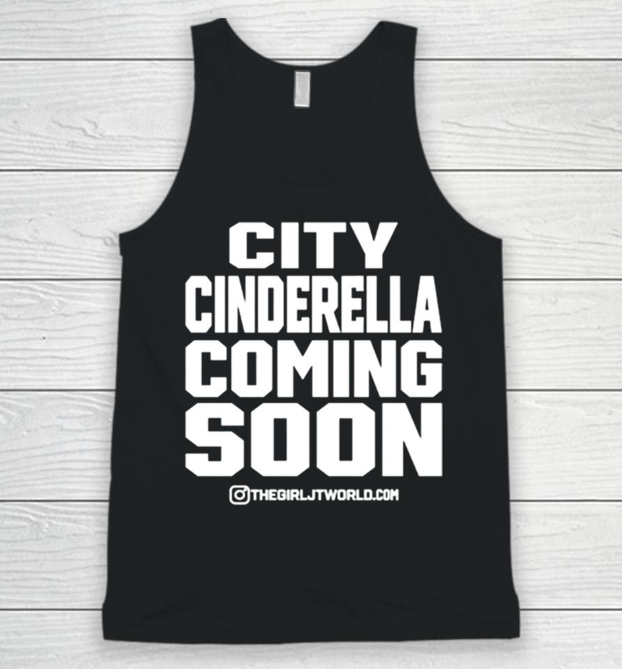 City Cinderella Coming Soon Unisex Tank Top