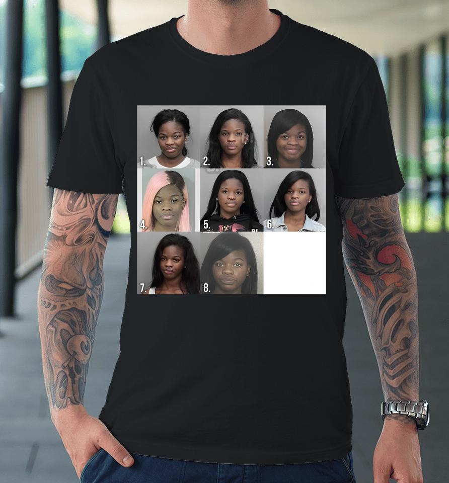 City Girls' Jt Wears Jt's Mugshots Rap Alert Premium T-Shirt