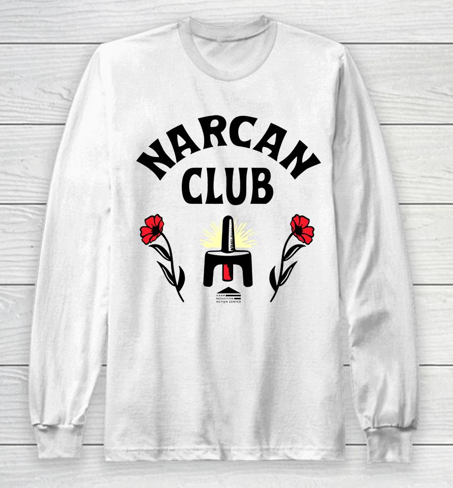 Clairezagorski Narcan Club Long Sleeve T-Shirt