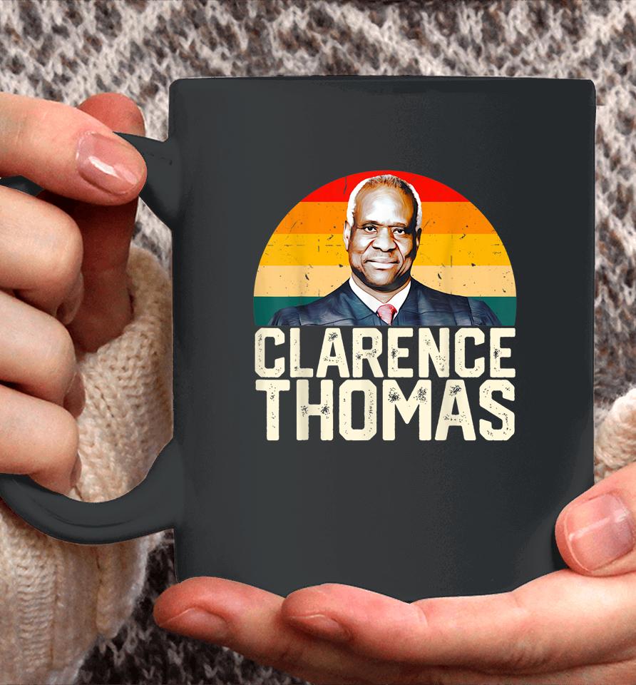 Clarence Thomas Supreme Court Justices Scotus Funny Vintage Coffee Mug