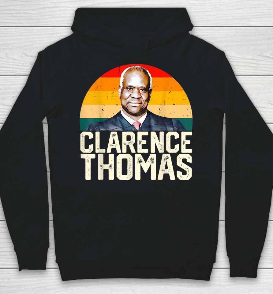 Clarence Thomas Supreme Court Justices Scotus Funny Vintage Hoodie