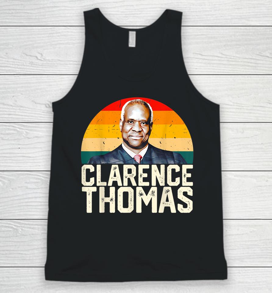 Clarence Thomas Supreme Court Justices Scotus Funny Vintage Unisex Tank Top