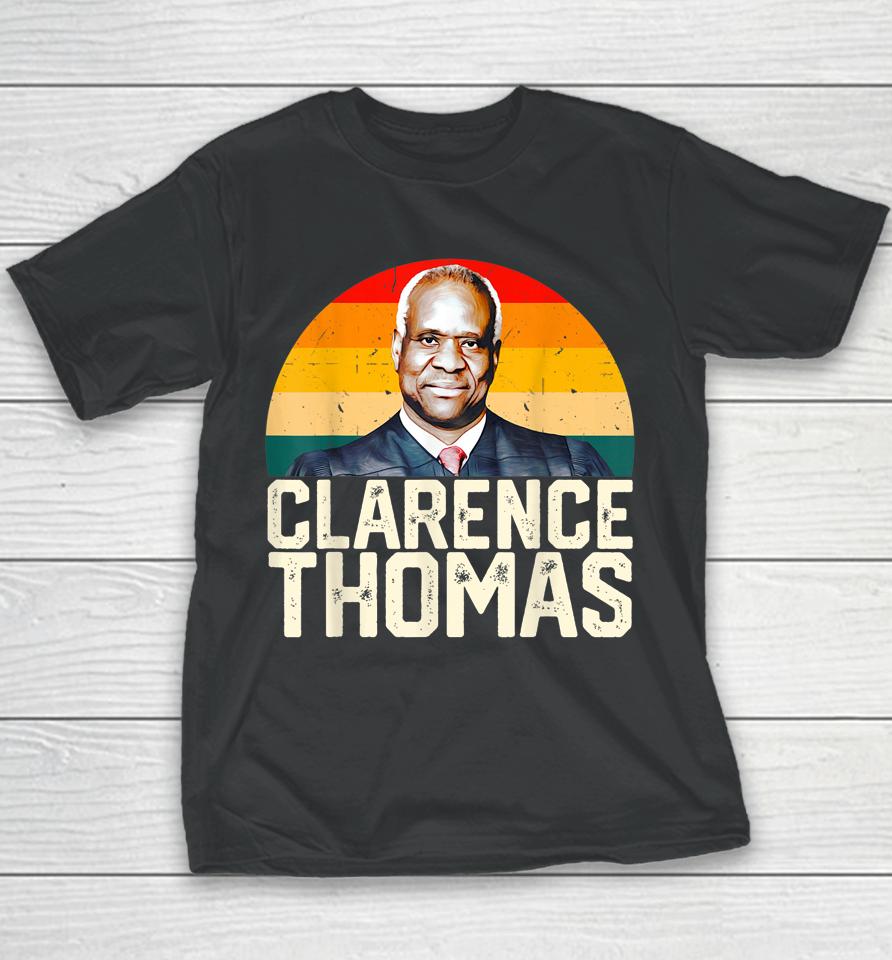 Clarence Thomas Supreme Court Justices Scotus Funny Vintage Youth T-Shirt