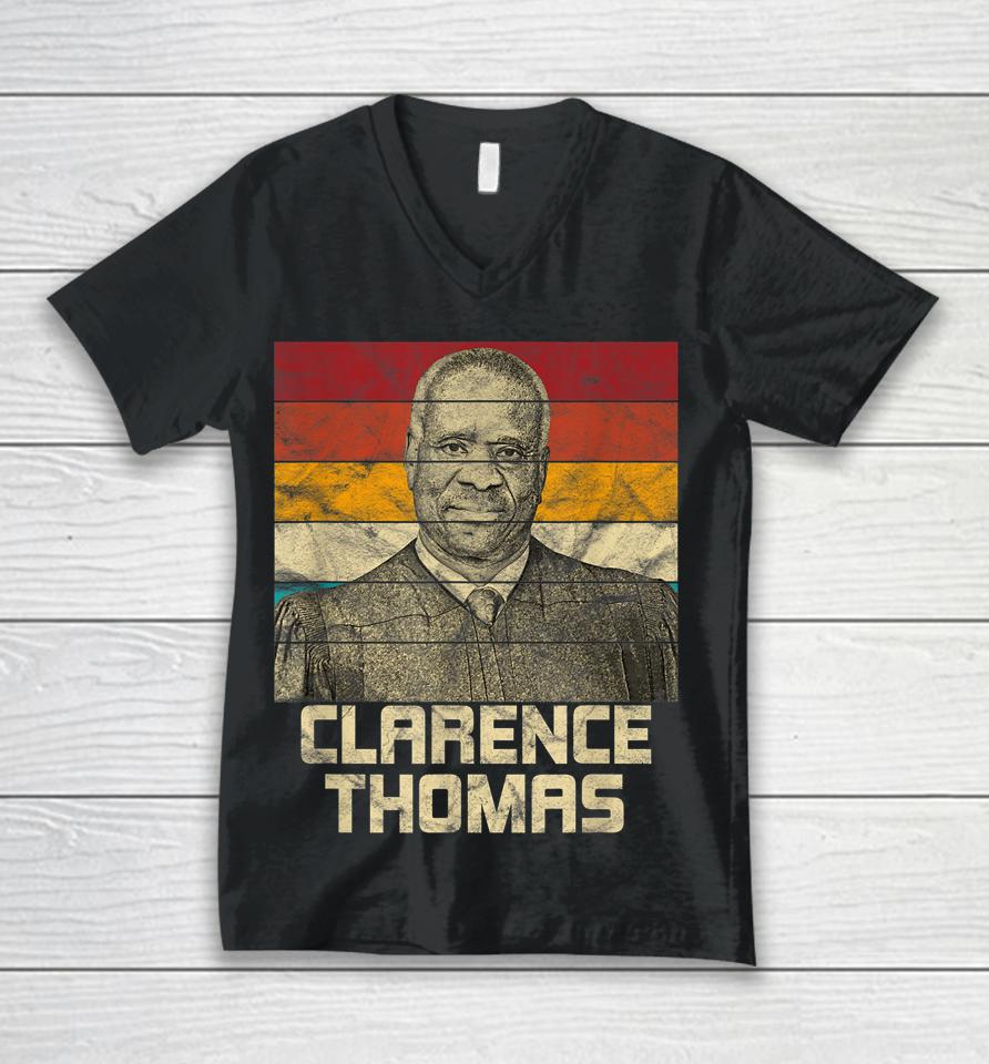 Clarence Thomas Vintage Unisex V-Neck T-Shirt