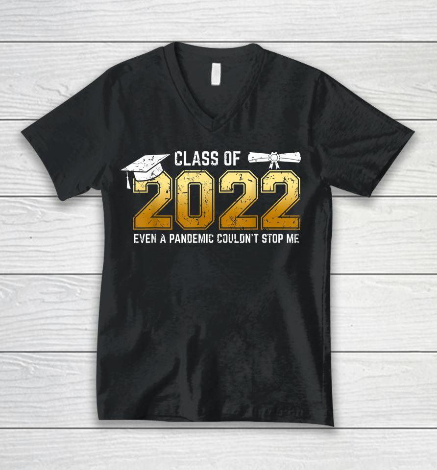 Class Of 2022 Graduation Unisex V-Neck T-Shirt