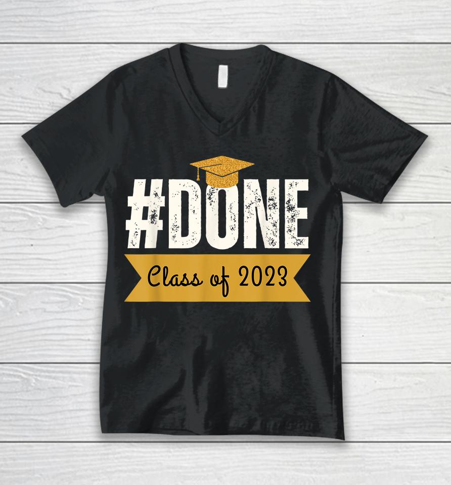 Class Of 2023 Graduation For Her Him 2023 Senior Boy &Amp; Girls Unisex V-Neck T-Shirt