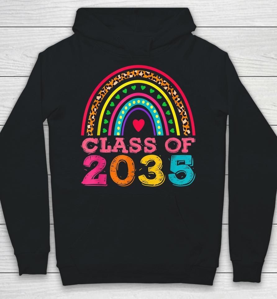 Class Of 2035 - Colorful Rainbow First Day Of School Hoodie