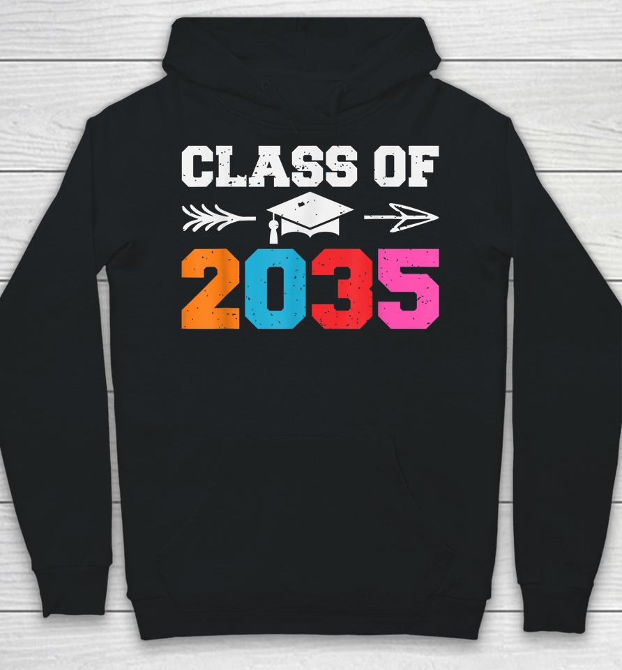 Class Of 2035 Grow With Me Lets Crush Kindergarten School Hoodie