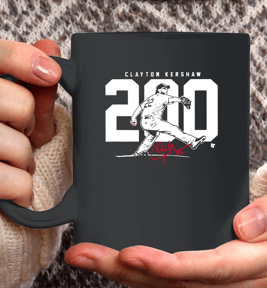 Clayton Kershaw 200 Coffee Mug