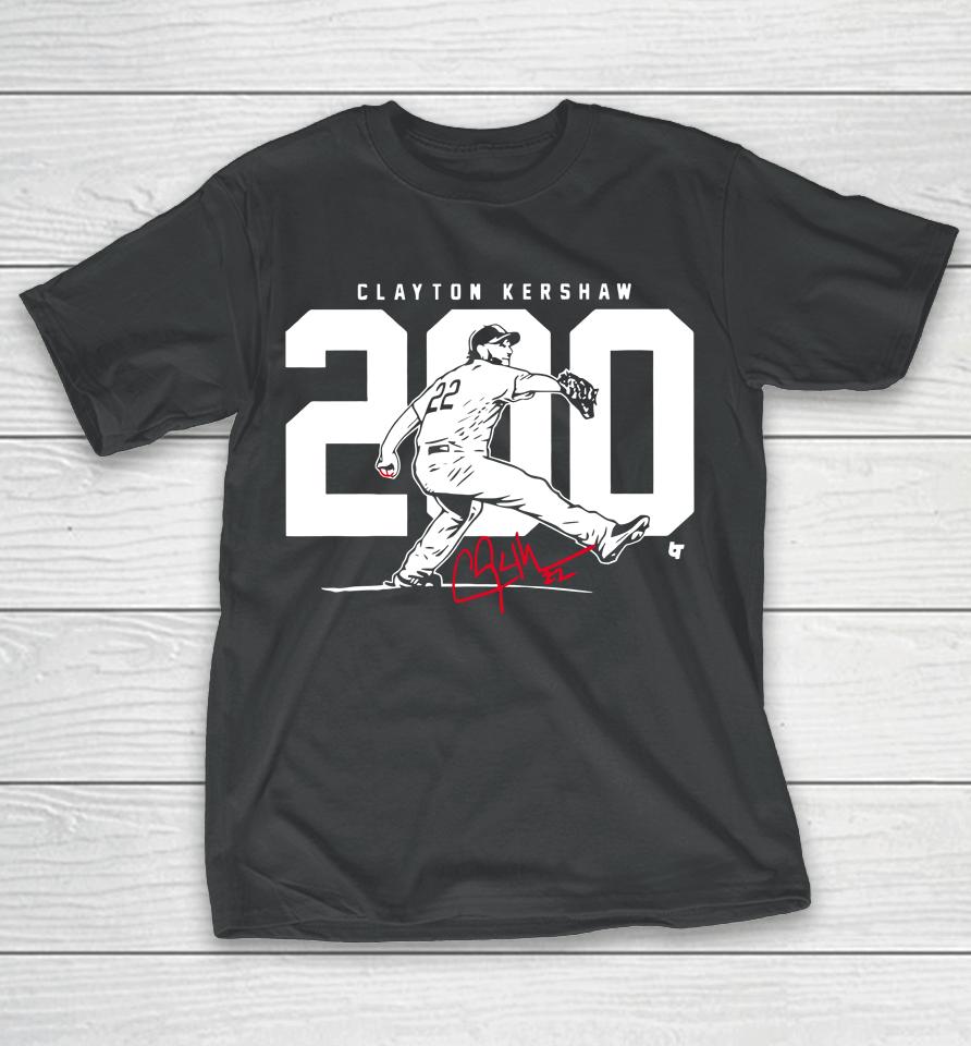 Clayton Kershaw 200 T-Shirt