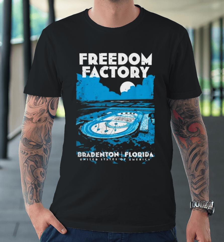 Cleetus Mcfarland Freedom Factory Day And Night Premium T-Shirt
