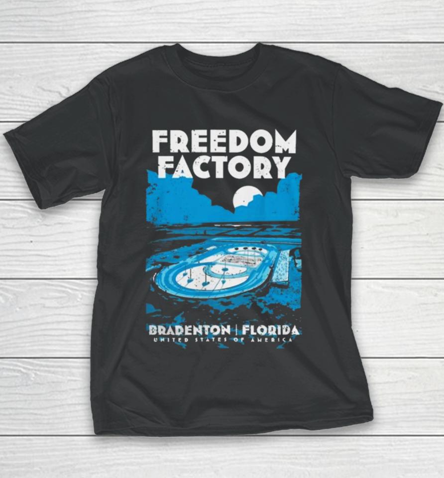 Cleetus Mcfarland Freedom Factory Day And Night Youth T-Shirt