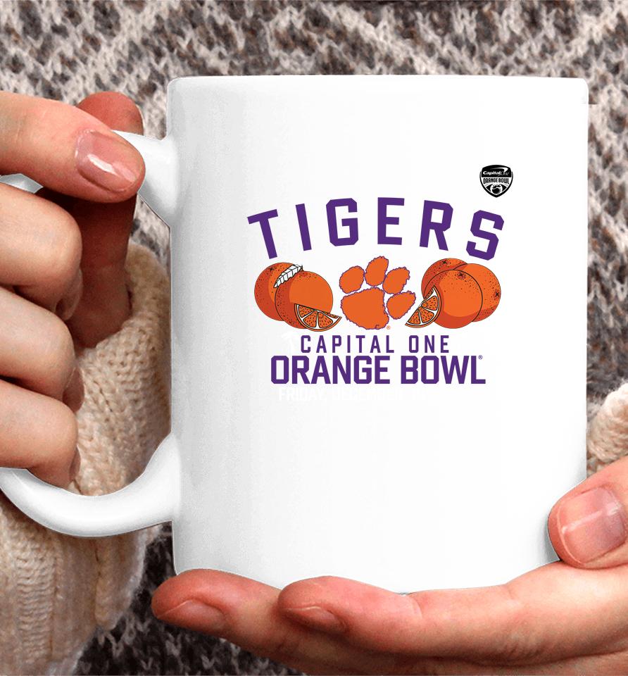 Clemson Tigers Fanatics Branded 2022 Orange Bowl Gameday Stadium Coffee Mug