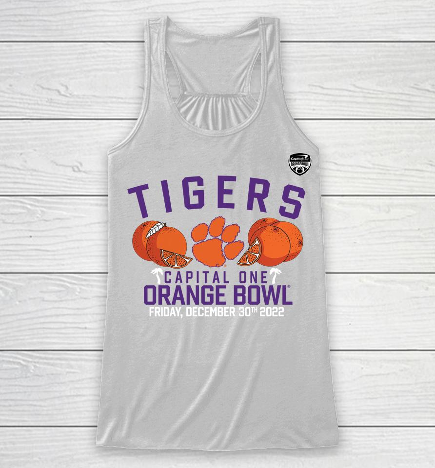 Clemson Tigers Fanatics Branded 2022 Orange Bowl Gameday Stadium Racerback Tank