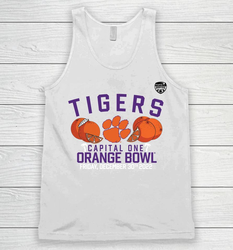 Clemson Tigers Fanatics Branded 2022 Orange Bowl Gameday Stadium Unisex Tank Top