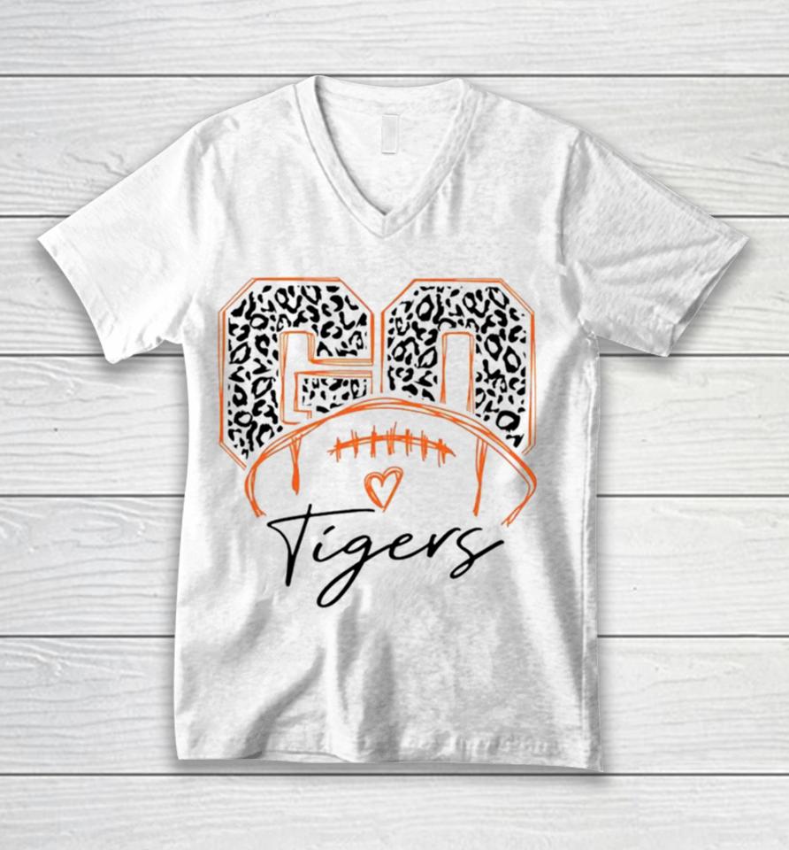 Clemson Tigers Go Tigers Unisex V-Neck T-Shirt