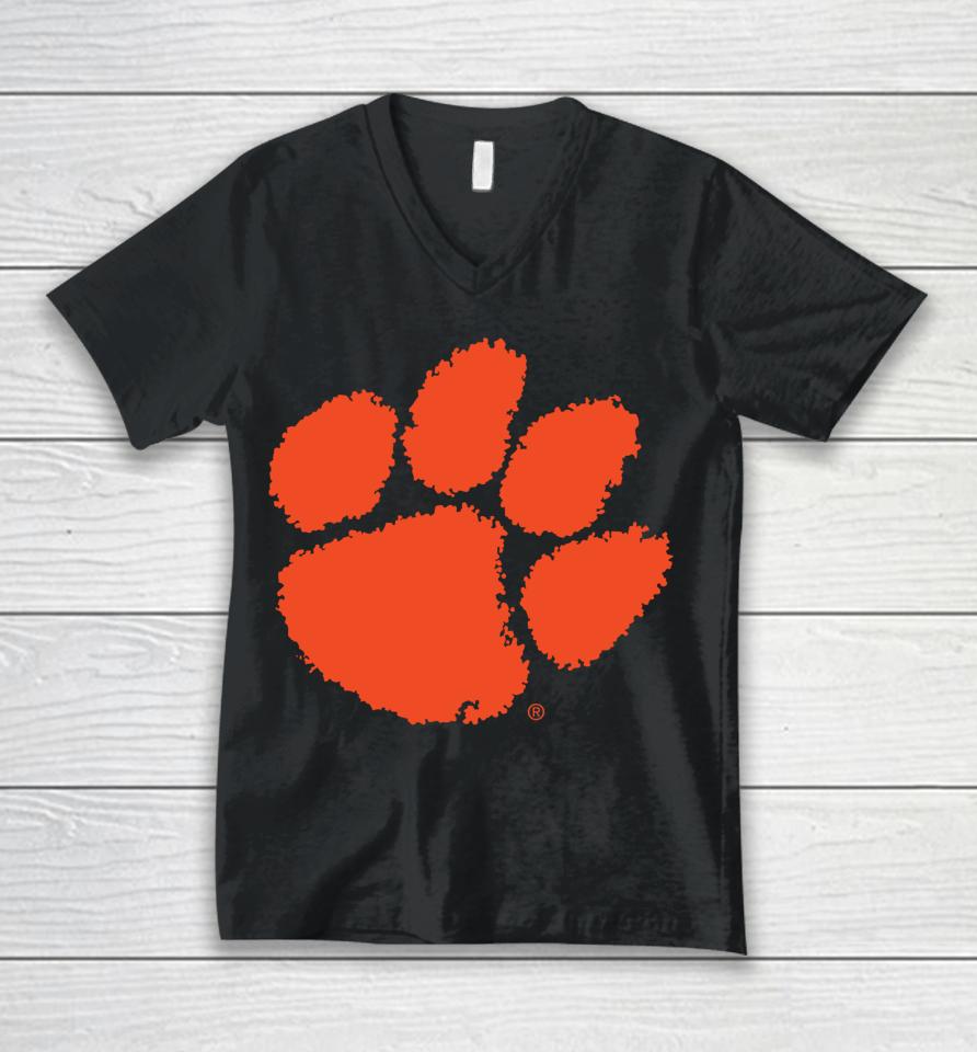 Clemson Tigers Icon Unisex V-Neck T-Shirt