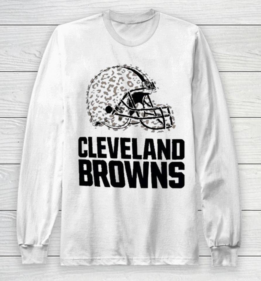 Cleveland Browns ’47 Women’s Panthera Frankie Long Sleeve T-Shirt