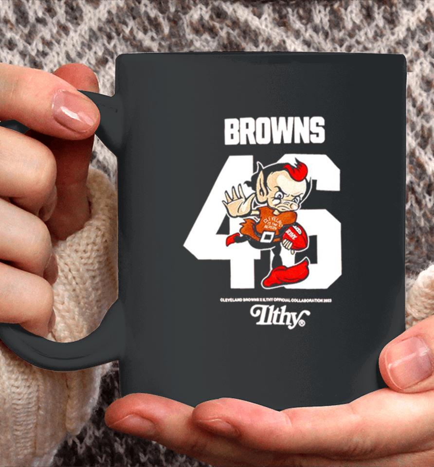 Cleveland Browns Brown Brownie The Elf Coffee Mug