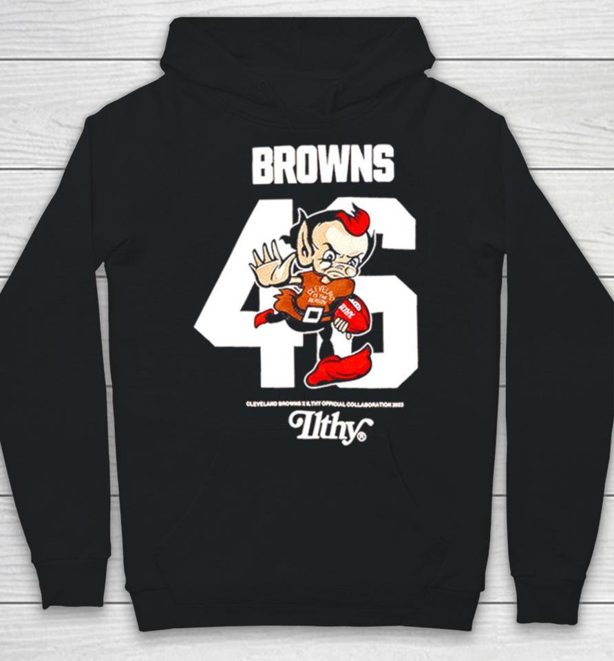 Cleveland Browns Brown Brownie The Elf Hoodie