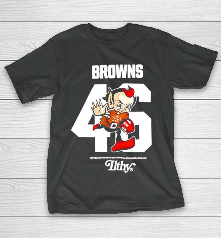 Cleveland Browns Brown Brownie The Elf T-Shirt