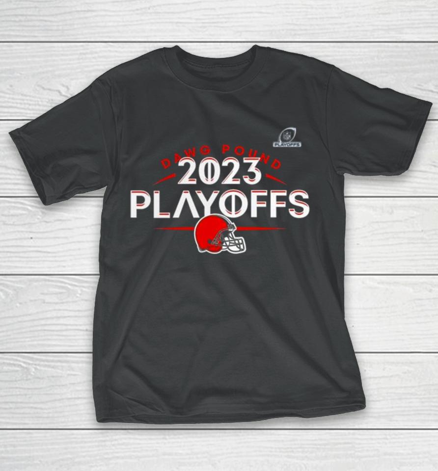 Cleveland Browns Dawg Pound 2023 Nfl Playoffs T-Shirt