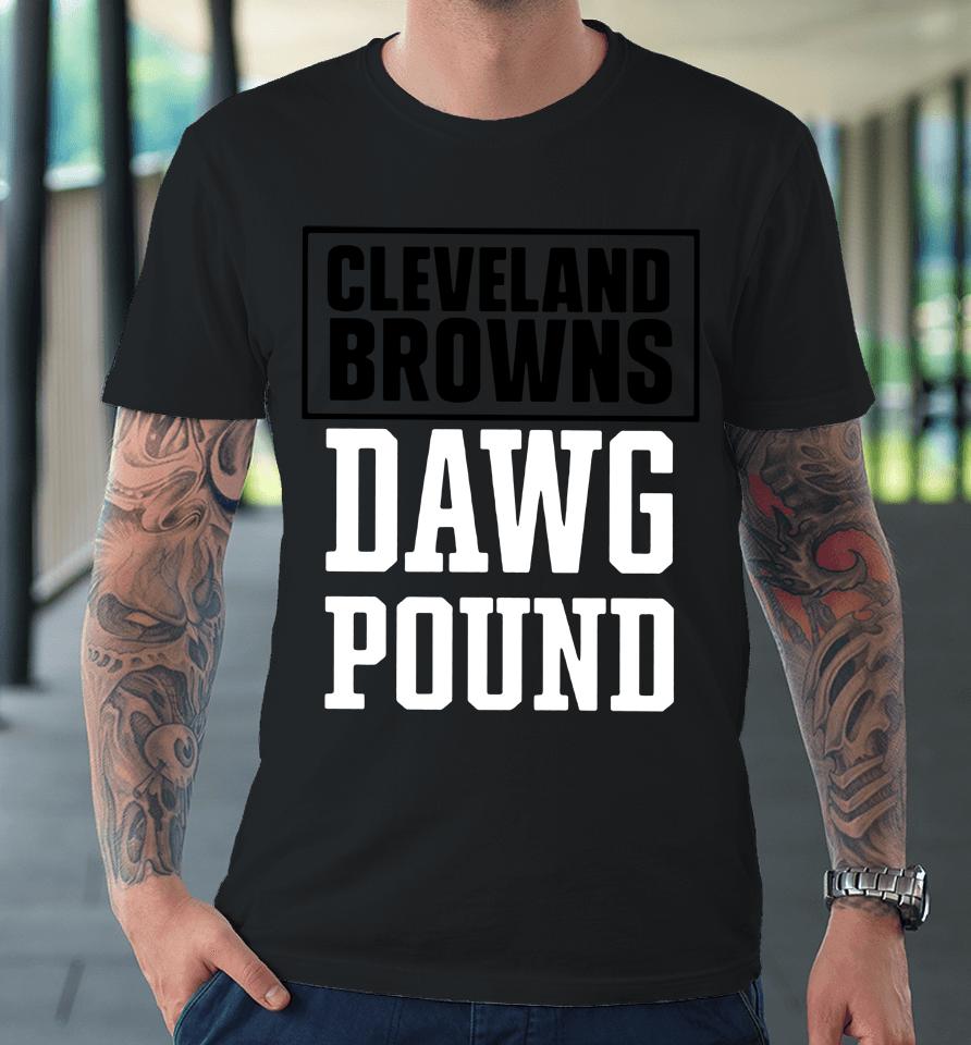Cleveland Browns Dawg Pound Premium T-Shirt