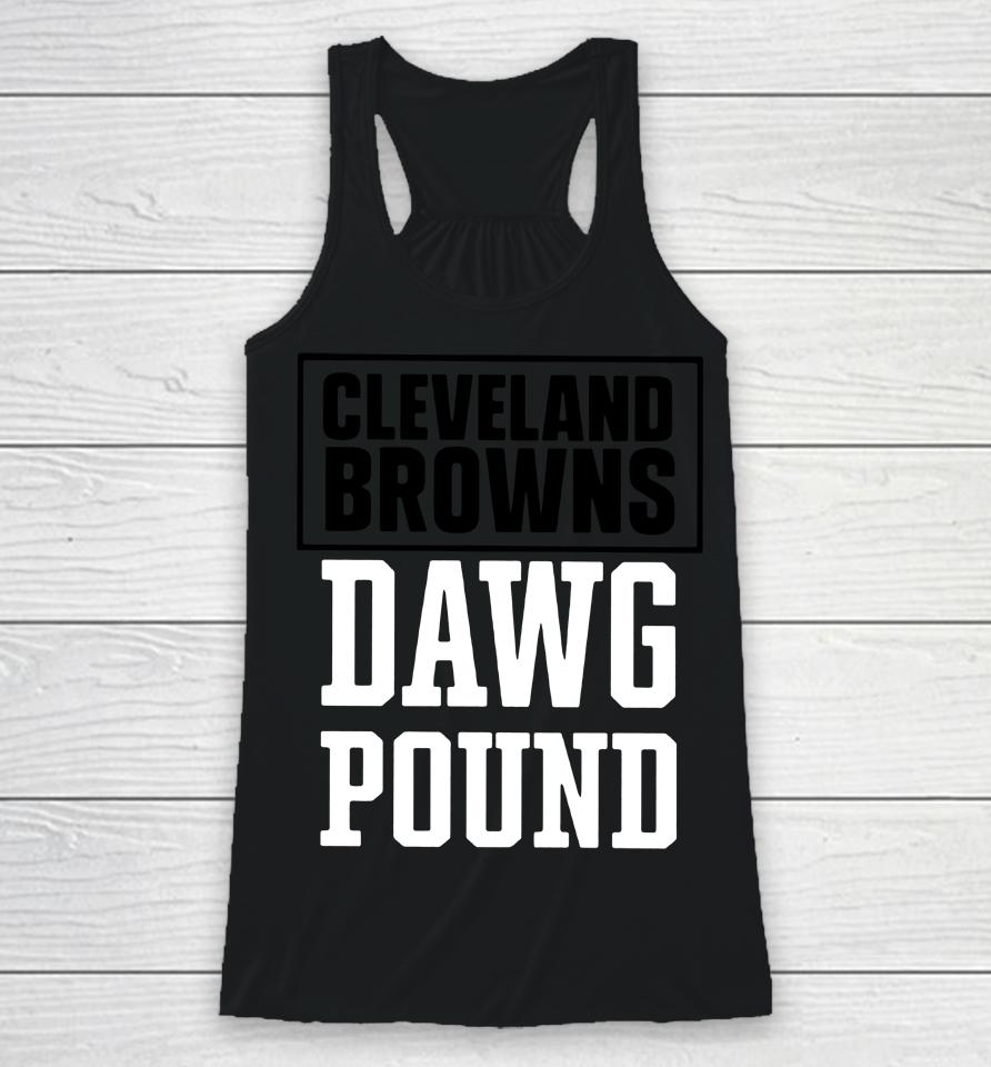 Cleveland Browns Dawg Pound Racerback Tank