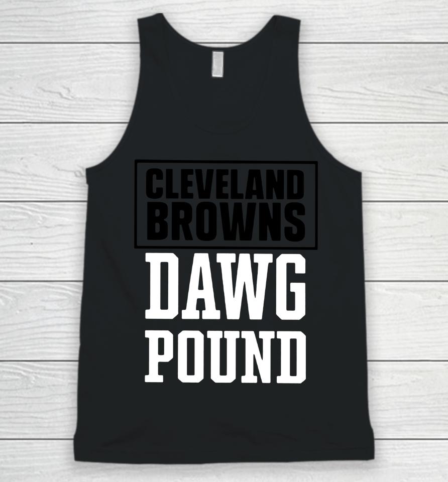 Cleveland Browns Dawg Pound Unisex Tank Top