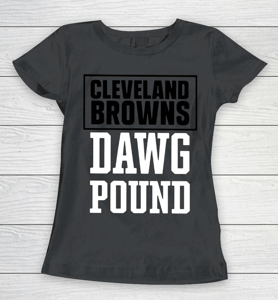 Cleveland Browns Dawg Pound Women T-Shirt