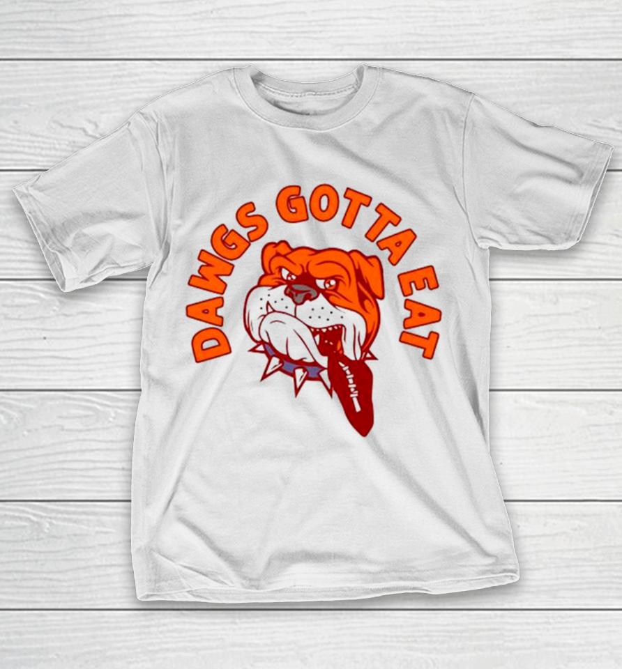 Cleveland Browns Dawgs Gotta Eat Lust The Championship Trophy T-Shirt