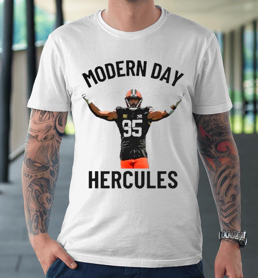 Cleveland Browns Modern Day Hercules Premium T-Shirt