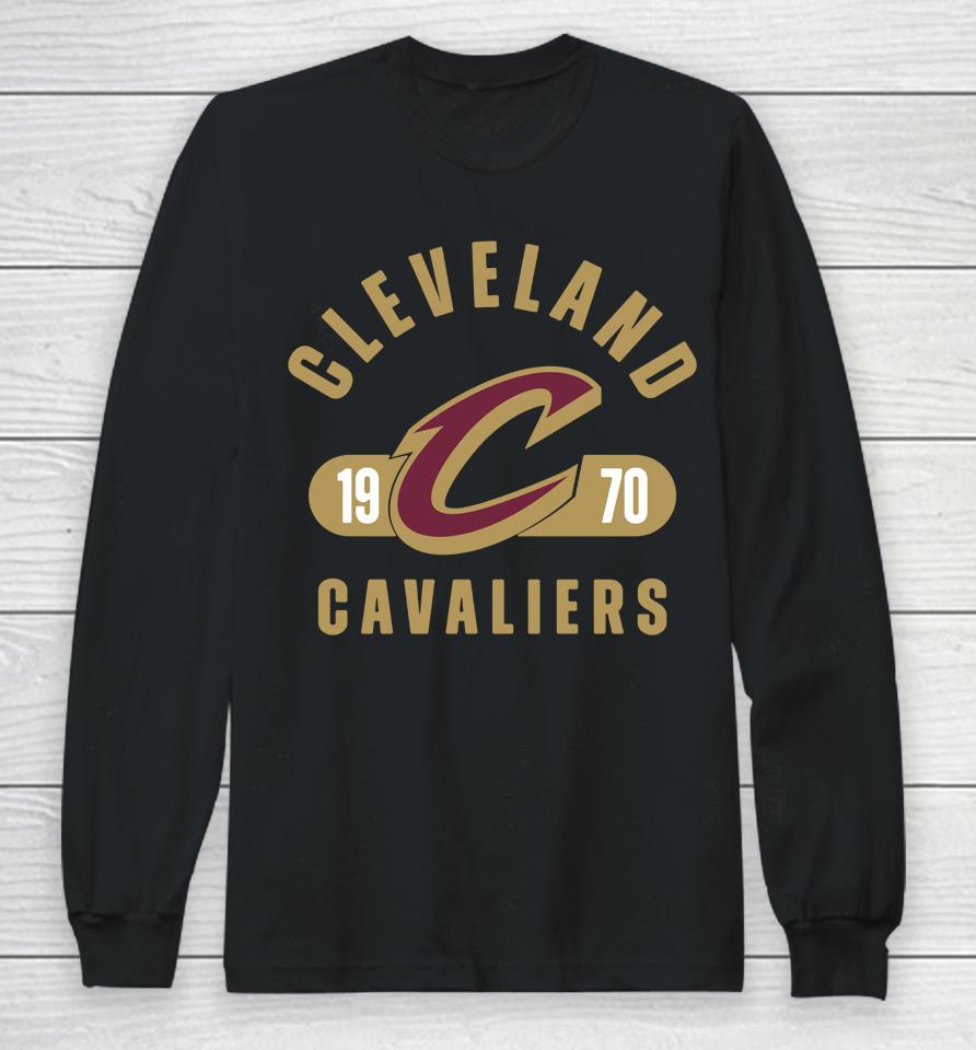 Cleveland Cavaliers Attack Colorblock 1970 Long Sleeve T-Shirt