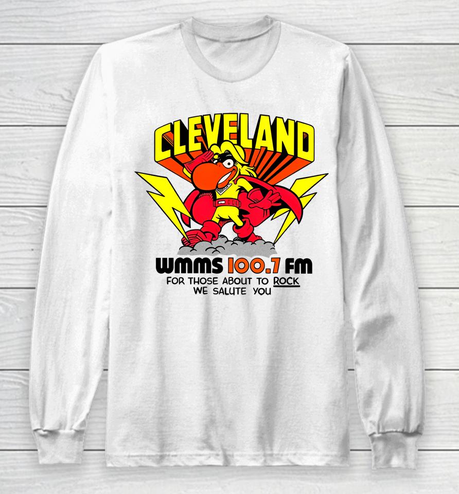 Cleveland Wmms We Salute You Long Sleeve T-Shirt