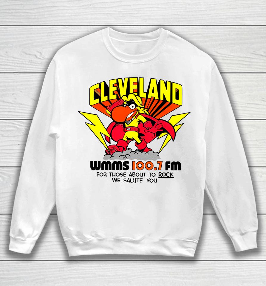 Cleveland Wmms We Salute You Sweatshirt
